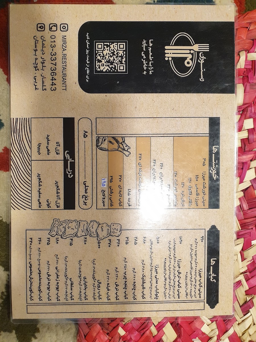 Menu Mirza Restaurant-7