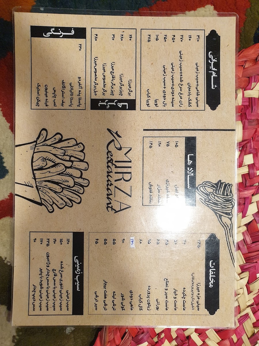 Menu Mirza Restaurant-8