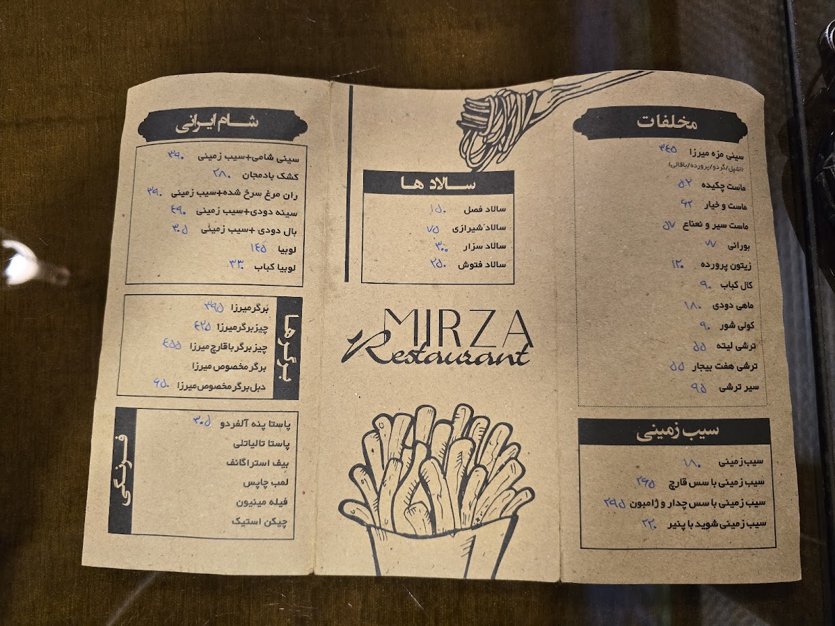 Menu Mirza Restaurant-9